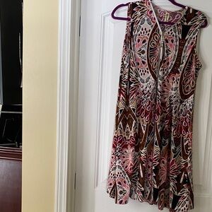 Colorful Sleeveless Dress